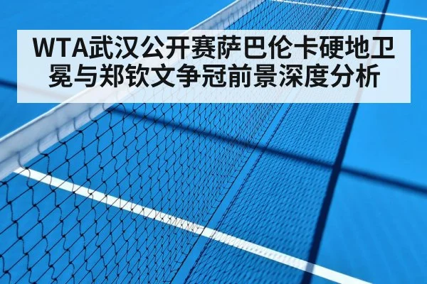hard court tennis match